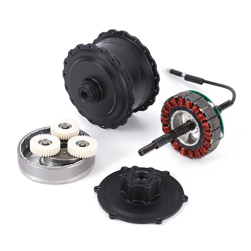 Hub motor stator assembly