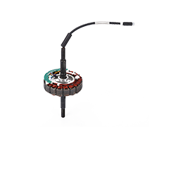 Hub motor stator assembly